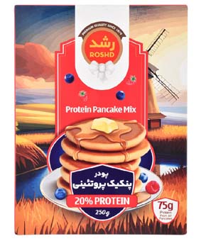 پودر پنکیک پروتئینی رشد 250گرمی